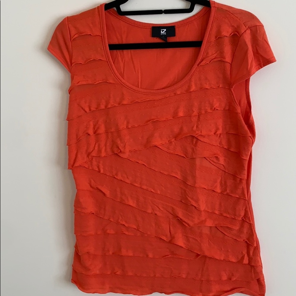 Orange Banded Tee